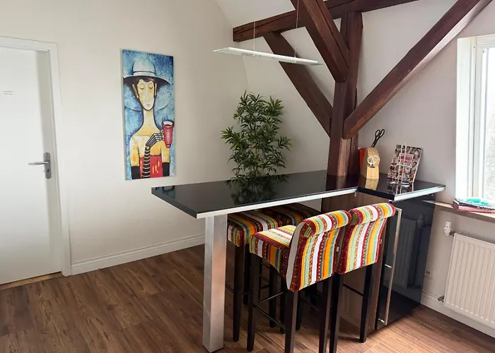 Premium Apartment Am Steiger 2 Grosszuegiger Luxus Mit Kamin Und Spabad Am Steigerwald