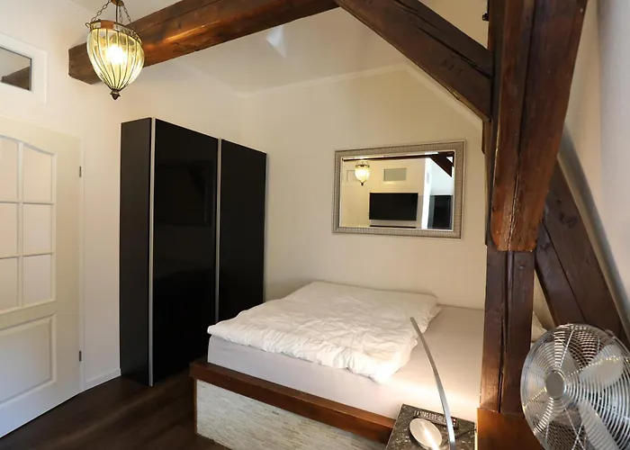 Premium Apartment Am Steiger 2 Grosszuegiger Luxus Mit Kamin Und Spabad Am Steigerwald Erfurt